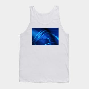 Dark Blue Abstraction Tank Top